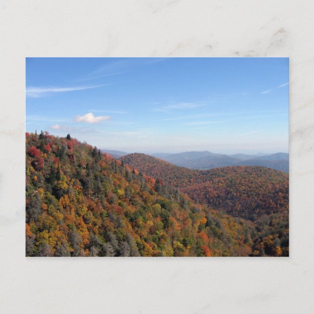 Blue Ridge Postkarten (Vorderseite)