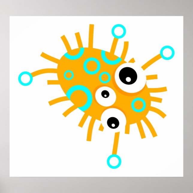 Blue Ringed Germ Poster (Vorne)