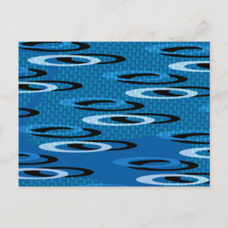 Blue Rings Postkarte