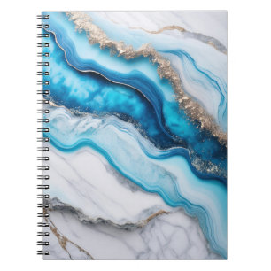 Blue River Marble Notizblock
