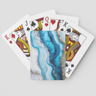 Blue River Marble Spielkarten