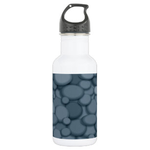 Blue River Rock Pebbles Art Edelstahlflasche