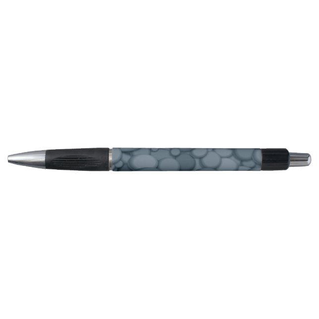 Blue River Rock Pebbles Art Kugelschreiber (Vorderseite)