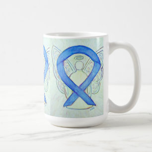 Blue River Sensibilisation Ruban Angel Art Mug