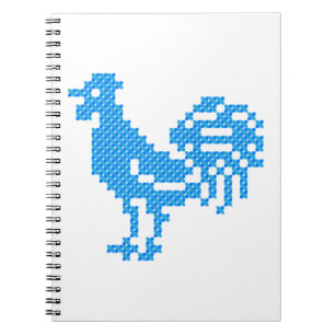 Blue Rooster Notizblock