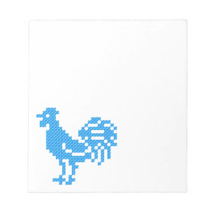 Blue Rooster Notizblock