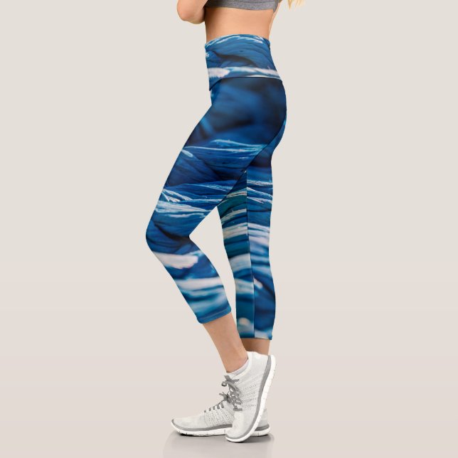 Blue Rope Capri Leggings (Links)