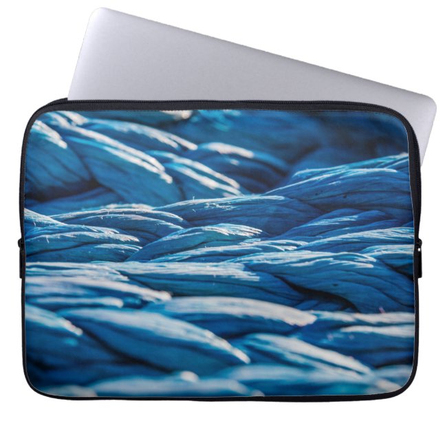 Blue Rope Laptopschutzhülle (Vorderseite)