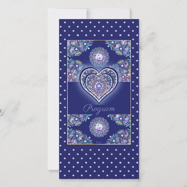 Blue Rosace (Rückseite)