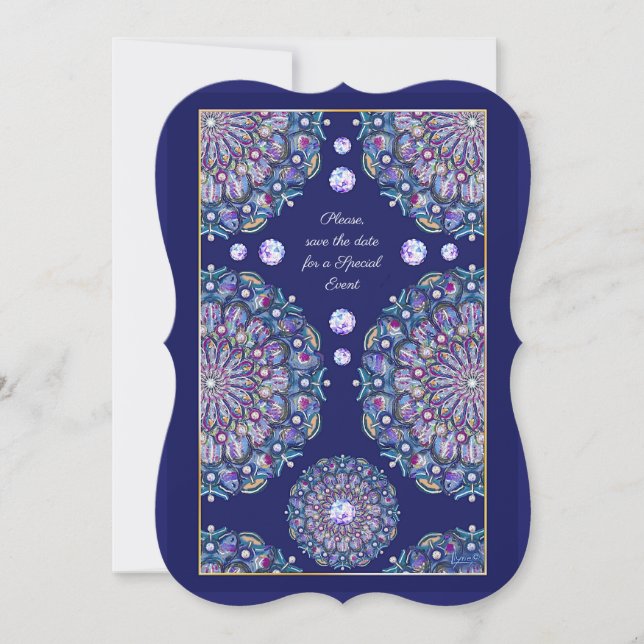 Blue Rosace (Vorderseite)