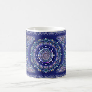Blue Rosace Kaffeetasse