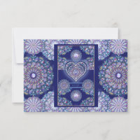 Blue Rosace