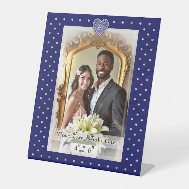 Blue Rosace Sockelschild (Vorderseite)