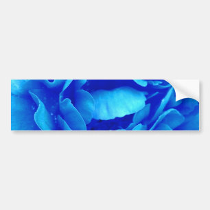 Blue Rose Autoaufkleber - individuell anpassbar