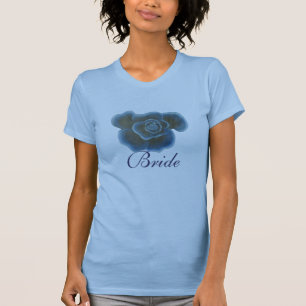 Blue Rose Blume Bridge to Shirts