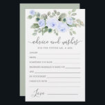 Blue Rose Blumengrün Beratung und Wünsche Karte<br><div class="desc">Eine wunderschöne blauen pastellfarbenen Rose mit Blumenrahmen runden diese Karte ab. Wenn Sie mehr passende Produkte benötigen,  schreiben Sie mir bitte.</div>