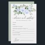 Blue Rose Blumengrün Beratung und Wünsche Karte<br><div class="desc">Eine wunderschöne blauen pastellfarbenen Rose mit Blumenrahmen runden diese Karte ab. Wenn Sie mehr passende Produkte benötigen,  schreiben Sie mir bitte.</div>