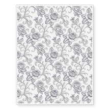 Blue Rose Cottage Core Landhausstil