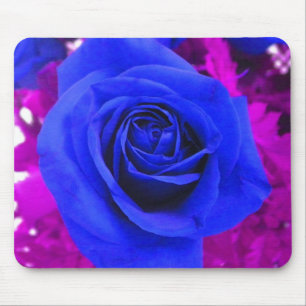Blue Rose Mouse pad Mousepad
