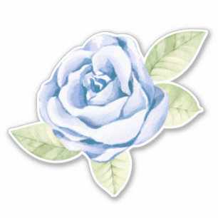 Blue Rose Sticker