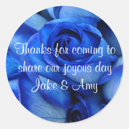 Blue Rose TY Sticker anpassen