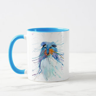Blue Rough Collie Mug Tasse