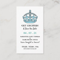 Blue Royal Crown, begeistern und Save the Date