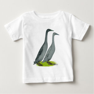 Blue Runner Ducks Baby T-shirt