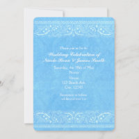 Blue Rustic Paisley Country Western Wedding