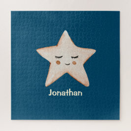 Blue Rustic Sleepy Star Name Modern