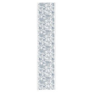Blue Safari Toile Table Runner Kurzer Tischläufer