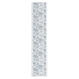 Blue Safari Toile Table Runner Kurzer Tischläufer