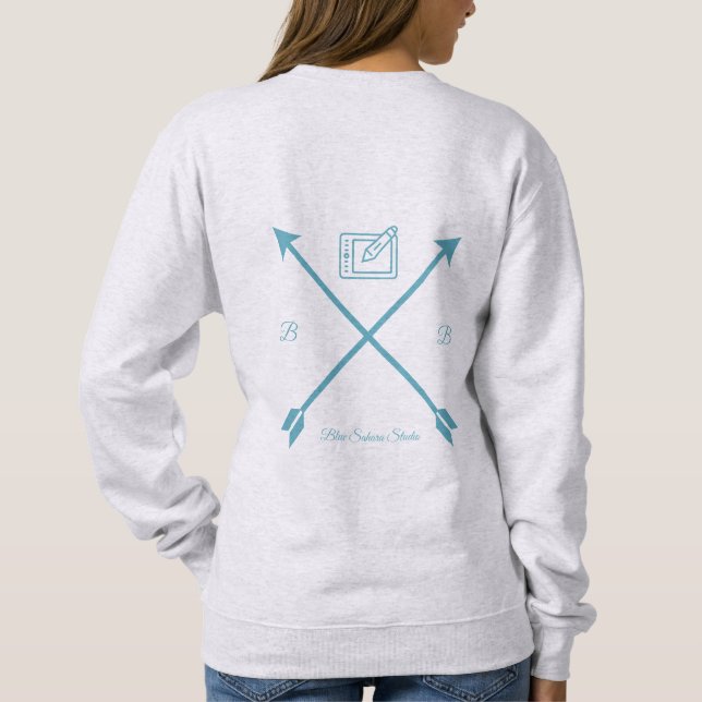 Blue Sahara Studio Sweatshirt (Rückseite)