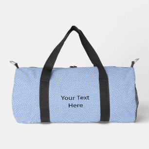 Blue Same Komon Customizable Duffle Bag