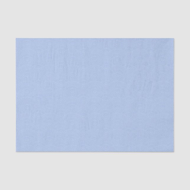 Blue Same Komon (klein) Seidenpapier (Vorderseite)