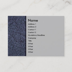 Blue Sandstone Visitenkarte