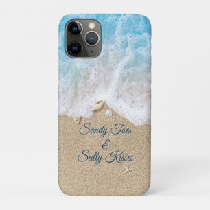 Blue Sandy Toes Salty Kisses Case-Mate iPhone Hülle