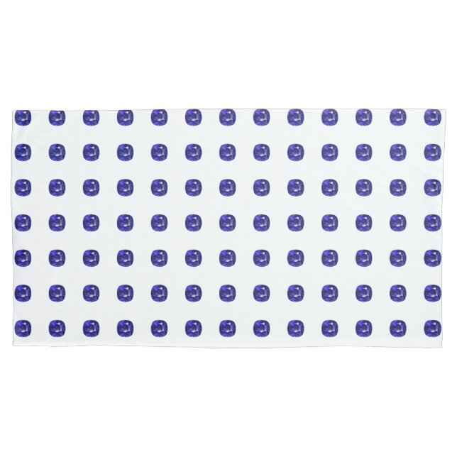 Blue Sapphire Kissenbezug (Vorderseite-Links)