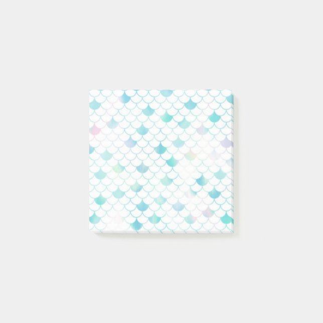 Blue Scales Post-It Notes Post-it Klebezettel (Vorderseite)