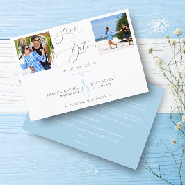 Blue Schnörkel 2 Fotos Anspruchsvolle Hochzeit