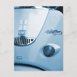 Blue Scooter Postkarte