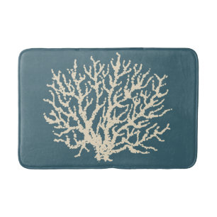 Blue Sea Coral Salle de bain Tapis Mat