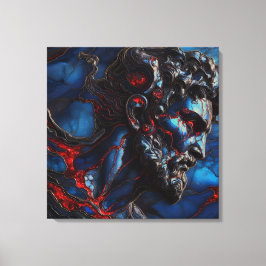 Blue Sea Guardian - KI am Arbeitsplatz Leinwanddruck