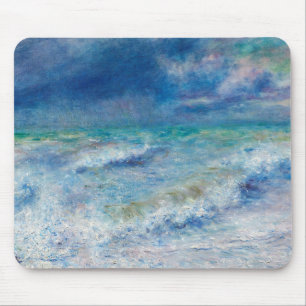 Blue Seascape by Renoir Mousepad