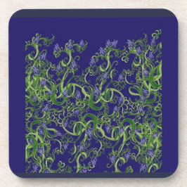 Blue Seaweed Florah Design Untersetzer
