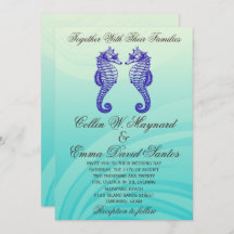 Blue Seepferd Hochzeiten