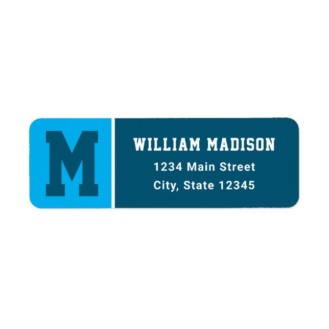 Blue Shades Monogram Strip (Vorne)