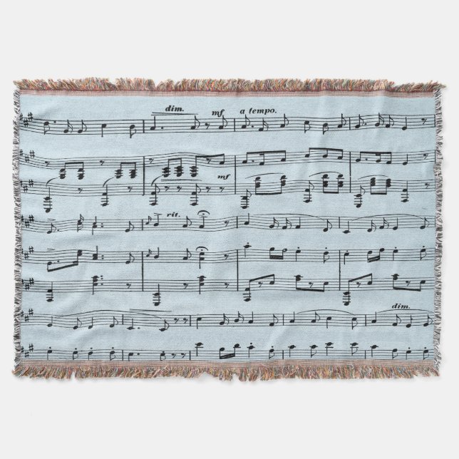 Blue Sheet Music Decke (Vorderseite)