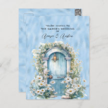 Blue Shimmer Garden Door Daisy