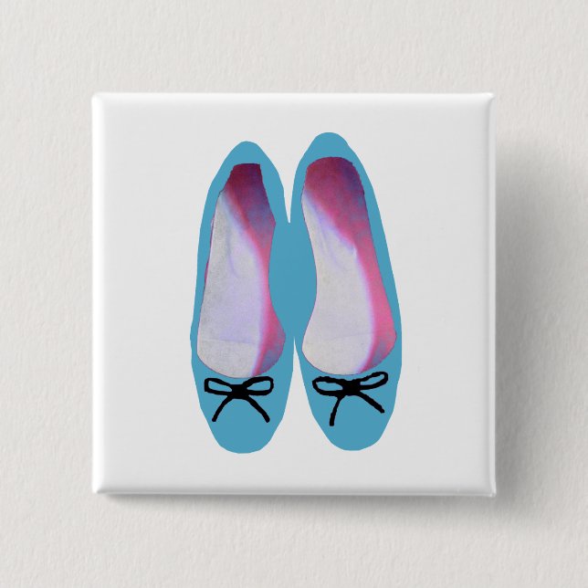 Blue Shoes Button (Vorderseite)